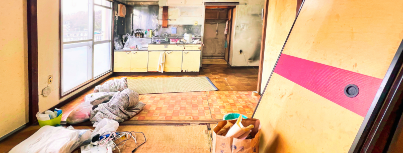 残置廃棄物撤去