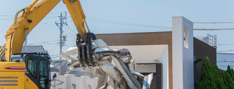 建物本体の解体