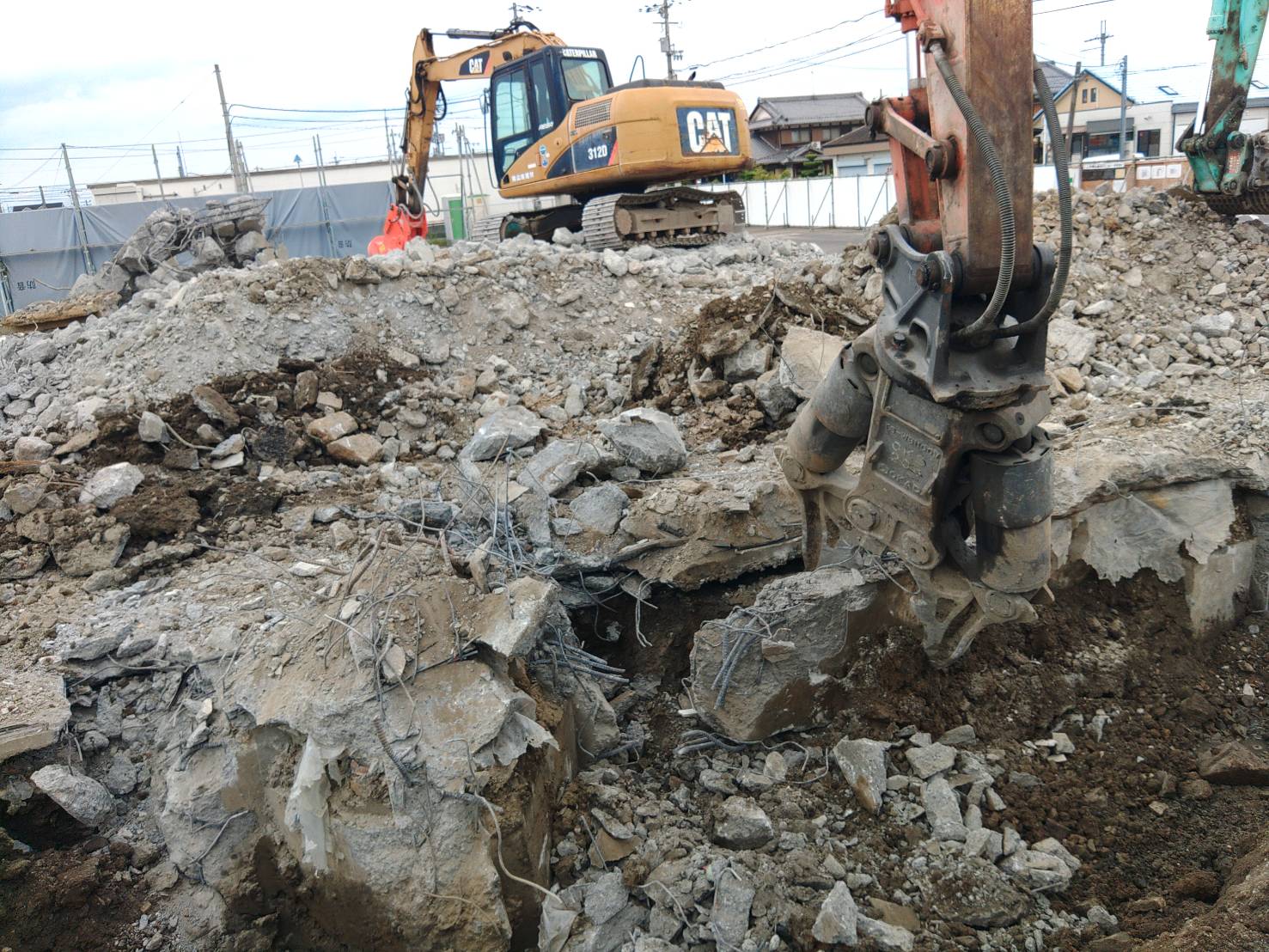 消防署解体工事（守山市）