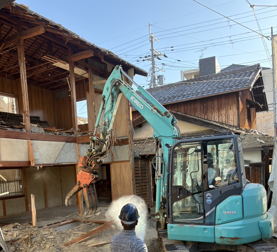 居宅解体工事（野洲市）